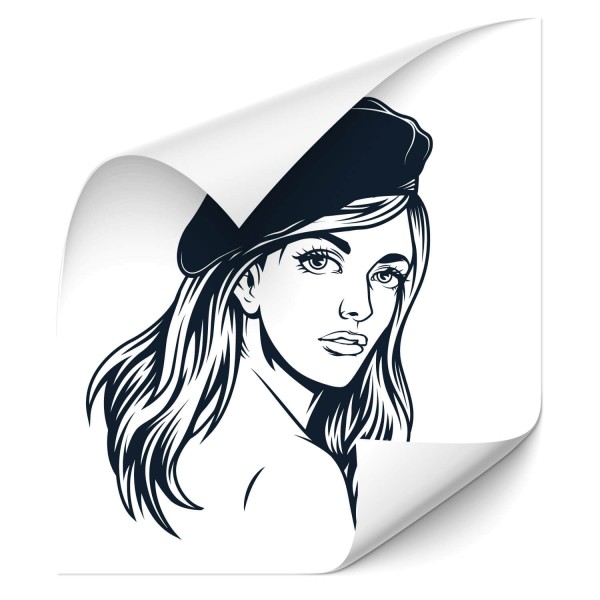 Pin up Girl Car Tuning Sticker - Kategorie Shop