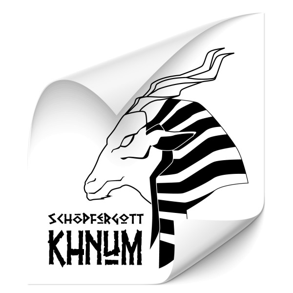 Schöpfergott Khnum Autotattoo - wandtattoo