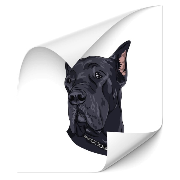 Deutsche Dogge Hecksticker - Kategorie Shop