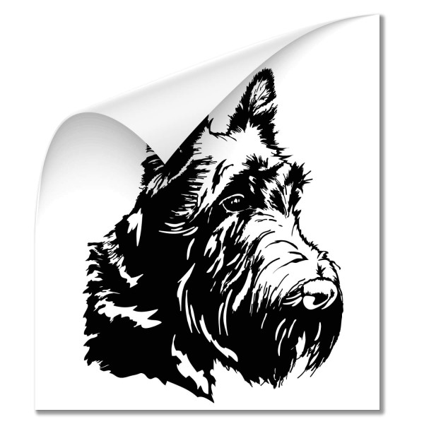 Scottish Terrier Hunde Heckaufkleber - Hunde