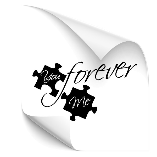 You & Me forever Car Art Sticker - Kategorie Shop