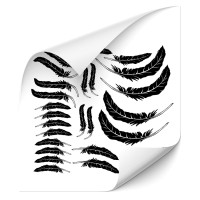 Federn Car Tuning Sticker Set - Kategorie Shop Federn Car Tuning Sticker Set - Kategorie Shop