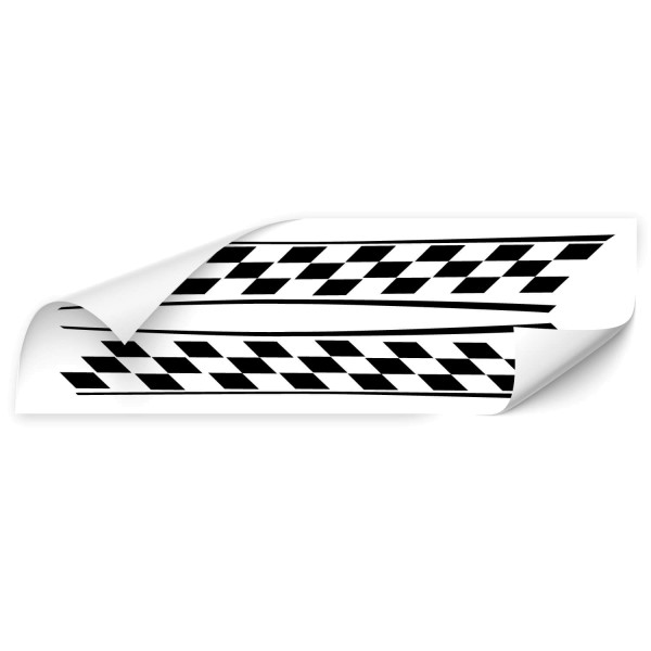 Racing Stripes Tuning Autoaufkleber - Kategorie Shop