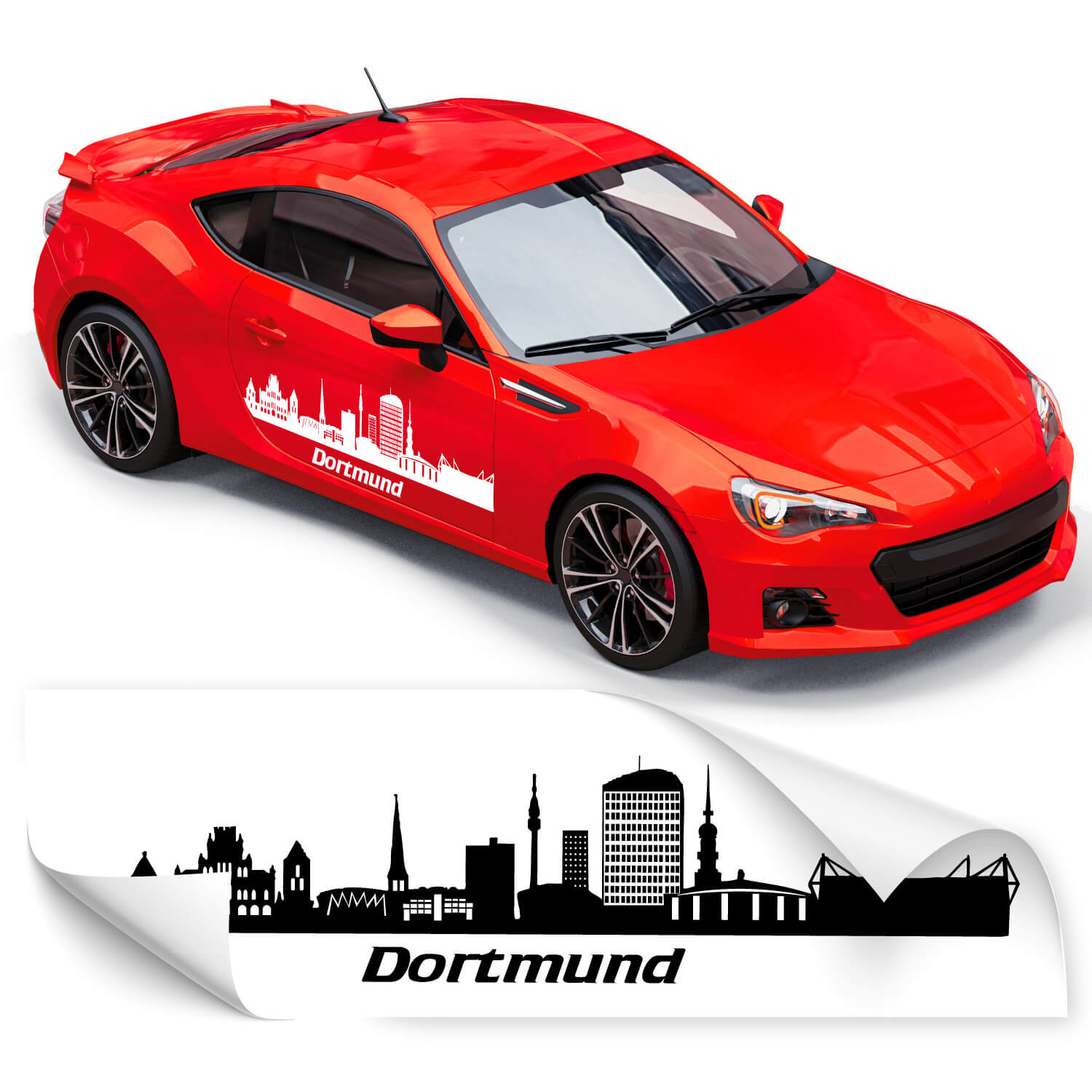 Dortmund Skyline von Klebe-X jetzt Online kaufen!