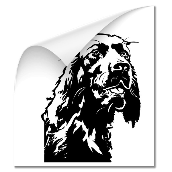 Irish Setter Auto Folienaufkleber - Hunde