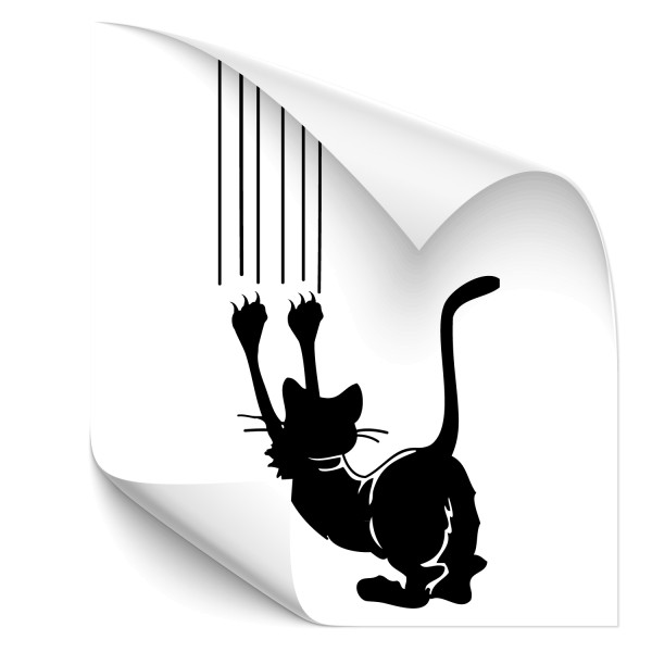 Katze Aufkleber  Sticker Auto - Katze png herunterladen - 800*744 -  Kostenlos transparent Weiß png Herunterladen.