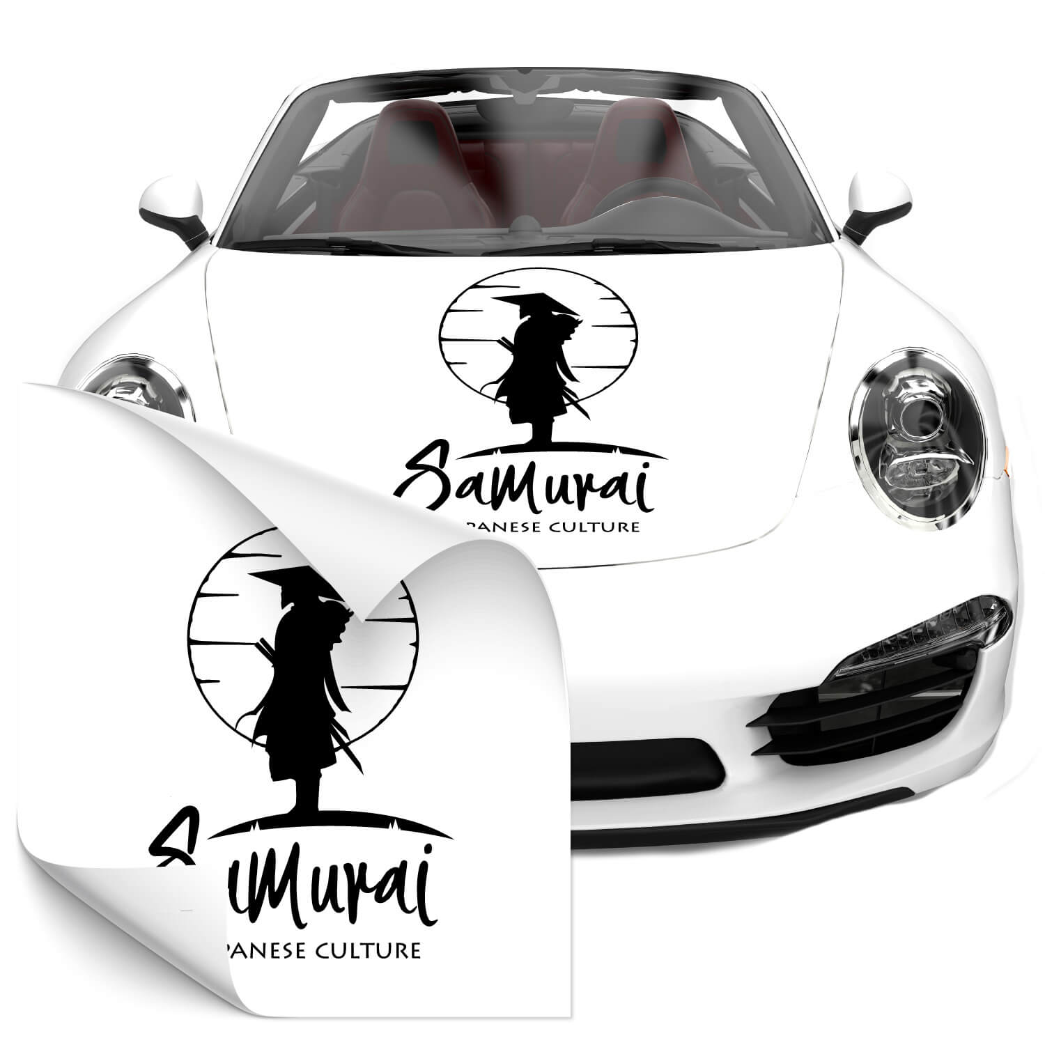 JDM Samurai Aufkleber für Auto, Samurai Seite Auto Aufkleber, coole Auto  Aufkleber, hochwertige universelle Auto Aufkleber beide Seiten, JDM Themen  Aufkleber - .de