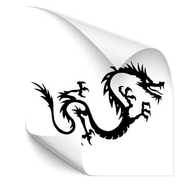 Dragon Fahrzeug Design Sticker - märchen & Fabelwesen