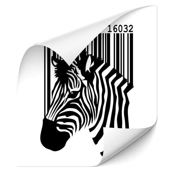 Zebra Autosticker - pferde & co