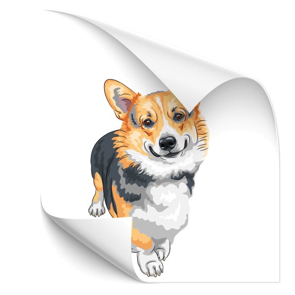 Welsh Corgi Hunde Heckaufkleber - Kategorie Shop