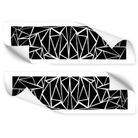 Dreieck Camouflage Fahrzeug Seitenaufkleber - / Dreieck Camouflage Fahrzeug Seitenaufkleber - /
