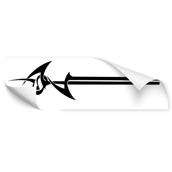 Tribal Racing Stripes Autotattoo Sticker - Kategorie Shop