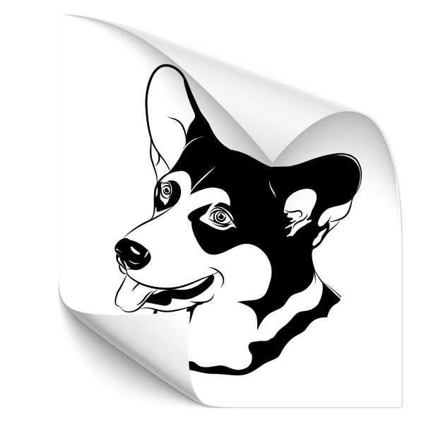 Welsh Corgi Pembroke Car Tattoo - Kategorie Shop