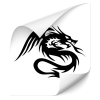 Dragon Autoaufkleber - märchen & Fabelwesen Dragon Autoaufkleber - märchen & Fabelwesen