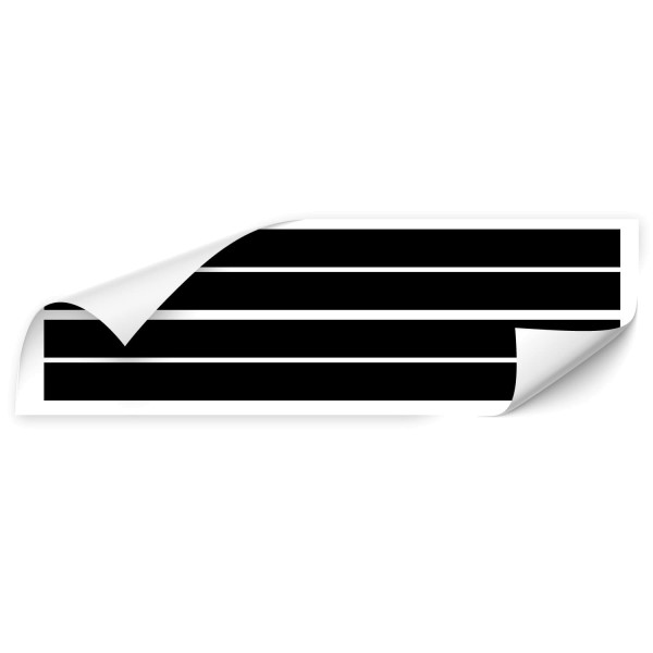 Racing Stripes Autoaufkleber - Kategorie Shop