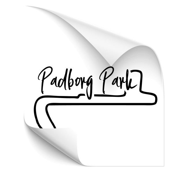 Rennstrecke - Padborg Park Kfz Tuning Sticker - Kategorie Shop