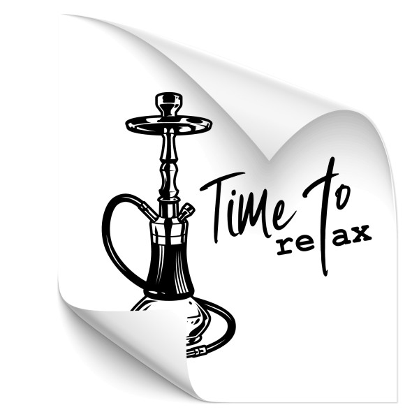 Time to relax Hecksticker - Kategorie Shop