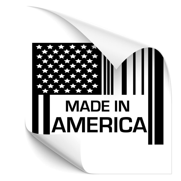 Made in Amerika Car Art Sticker - Kategorie Shop