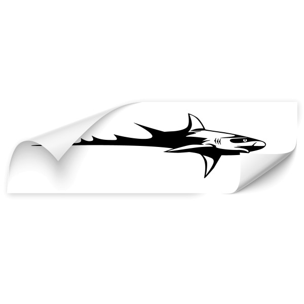 Shark Tribal Fahrzeugsticker - unterwasserwelten