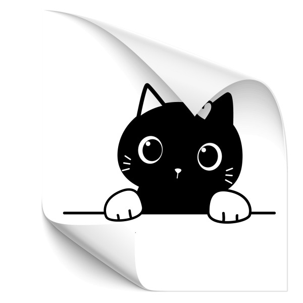 Kitty Auto Gestalungs Sticker - katzen & Co