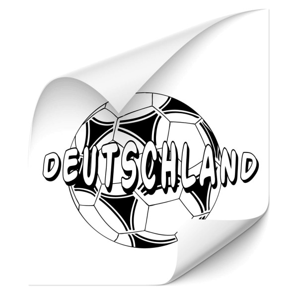 Fußball - Deutschland Autoaufkleber - wandtattoo