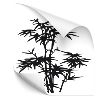 Bambus Kfz-Aufkleber - natur Bambus Kfz-Aufkleber - natur