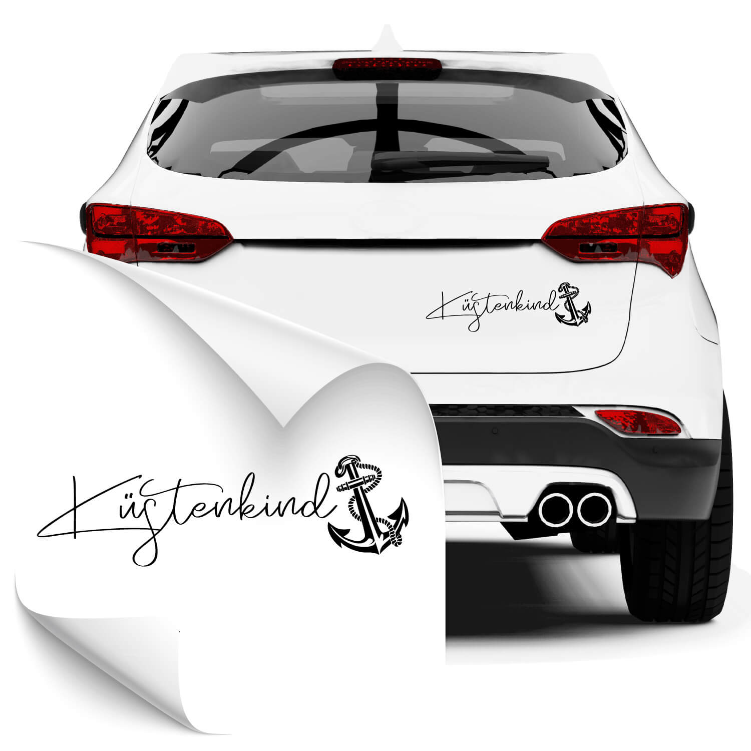 Heckscheiben Auto Aufkleber 35 cm Tuning Motive Tuningsticker LKW