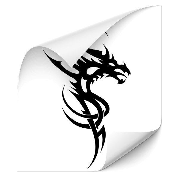 Drachen Tribal Auto Folien Sticker - Kategorie Shop