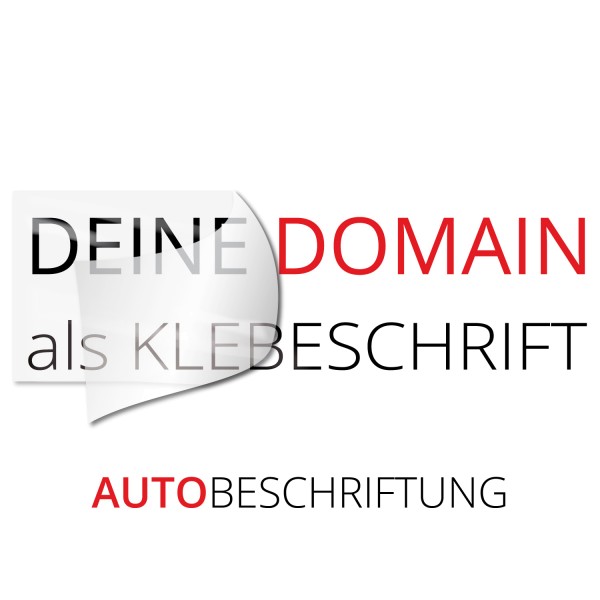 Domain Fahrzeugaufkleber - Kategorie Shop