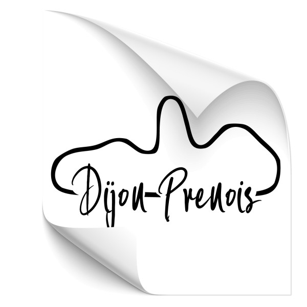 Rennstrecke - Dijon Prenois Kfz Folien Sticker - Rennstrecken