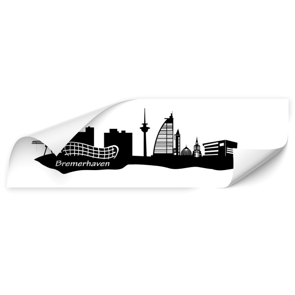 Bremerhaven Skyline Auto Sticker - Skyline