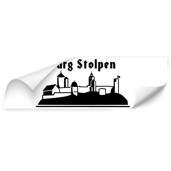 Burg Stolpen Autoaufkleber - Kategorie Shop