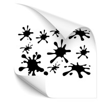 Splash-Set Car Tattoo - retro Splash-Set Car Tattoo - retro