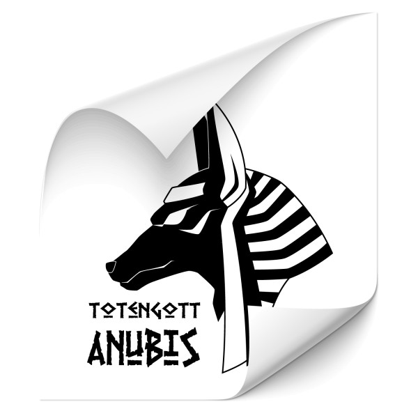 Totengott Anubis Auto Foliensticker - wandtattoo