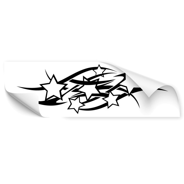 Sternen Tribal Autosticker - Kategorie Shop