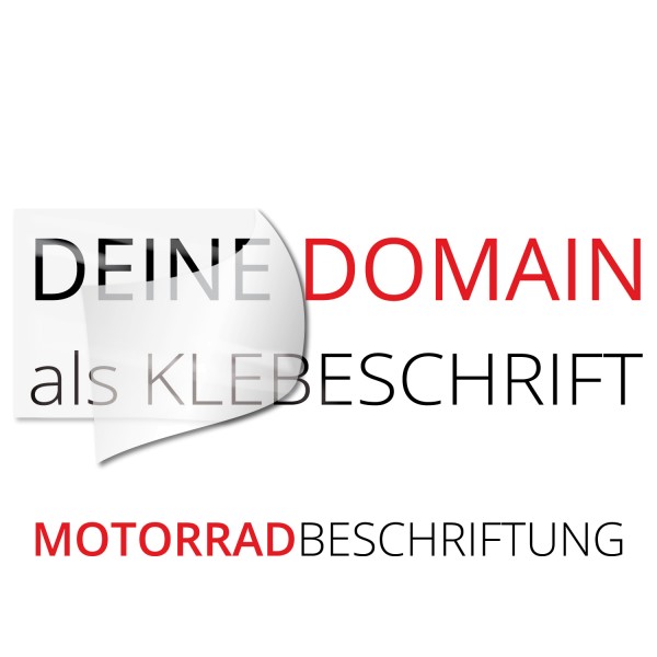 Domain Motorradaufkleber - Kategorie Shop