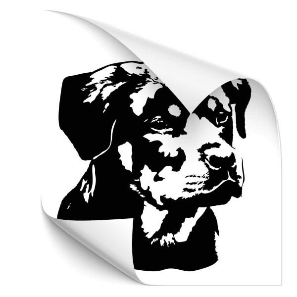 Rottweiler Heck Sticker - Hunde