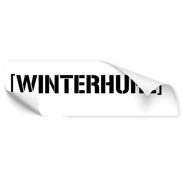 Winterhure Auto Heck Sticker - Kategorie Shop