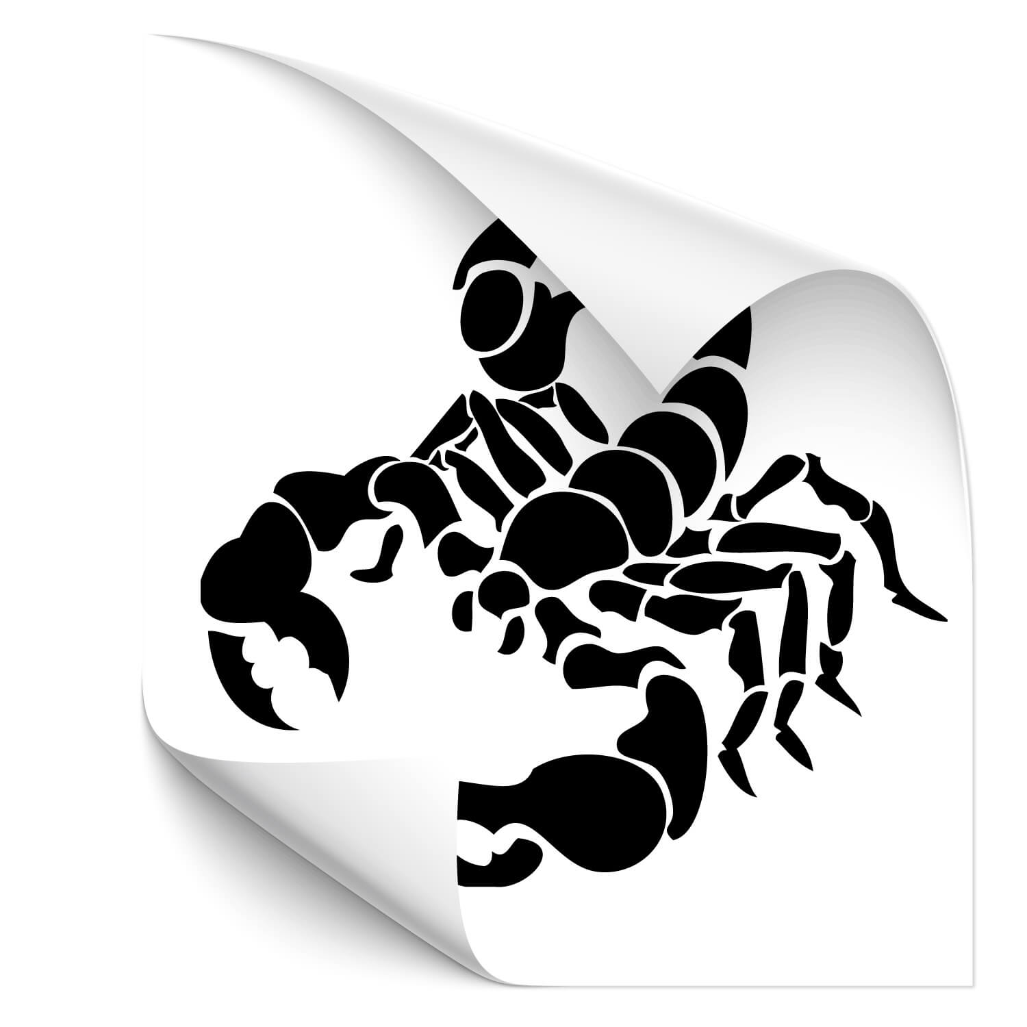 Autoaufkleber & Autotattoos › Skorpion